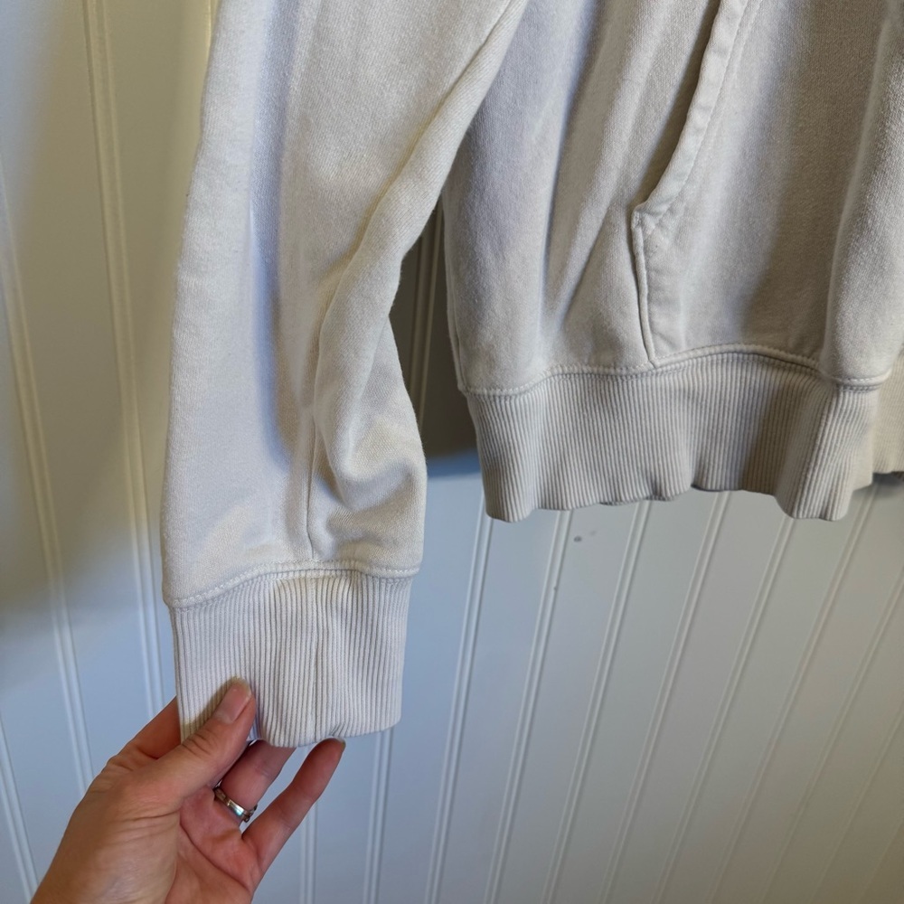 The North Face Men's Never Stop Exploring Cream Hoodie Size Small - Picture 4 of 13